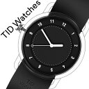 ティッドウォッチズ 腕時計 TIDwatches 時計 ティッド ウォッチズ 時計 TID watches 腕時計 ナンバースリー NO3 メンズ レディース ブラック TID03-38BK 人気 クリア ラバー ティッドウォッチシンプル オールブラック おしゃれ カスタム 送料無料