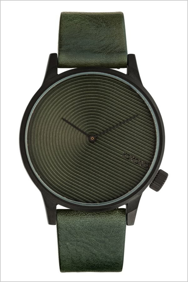 コモノ 腕時計 KOMONO 時計 ウィンストン デコ パイン WINSTON DECO PINE メンズ レディース ユニセックス グリーン KOM-W3010 正規品 人気 ブランド プレゼント ギフト 革 レザー ベルト シンプル おしゃれ 送料無料