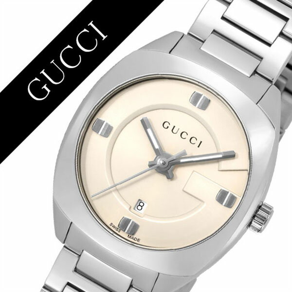 グッチ 腕時計 グッチ 腕時計 GUCCI 時計 グッチ 時計 GUCCI 腕時計 GG2570 レディース/アイボリー YA142502 [ 人気 イタリア ブランド 高級 メタル 防水 おすすめ ファッション プレゼント ギフト ][送料無料]