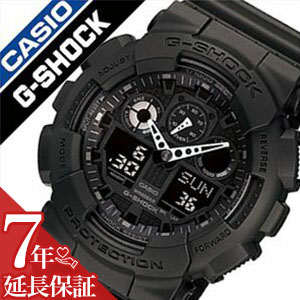 カシオ 腕時計 CASIO 時計 カシオ 時計 CASIO 腕時計 ジーショック G-SHOCK メンズ ブラック GA-100-1A1JF Gショック 耐衝撃 タフ アウトドア スポーツウォッチ カジュアル ストリート ファッション ビジネス アナデジ プレゼント ギフト 送料無料