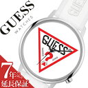 ゲス ゲス 腕時計 GUESS 時計 ゲス 時計 GUESS 腕時計 ハリウッド Hollywood ユニセックス メンズ レディース ホワイト V1003M2 [ 正規品 人気 ブランド ペア 防水 ファッション ホワイト シリコン ペアウォッチ ギフト プレゼント ][]