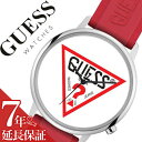 ゲス ゲス 腕時計 GUESS 時計 ゲス 時計 GUESS 腕時計 ハリウッド Hollywood ユニセックス メンズ レディース ホワイト V1003M3 [ 正規品 人気 ブランド ペア 防水 ファッション レッド シリコン ペアウォッチ ギフト プレゼント ][]