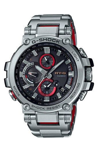 【7年保証対象】カシオ 腕時計 CASIO 時計 カシオ 時計 CASIO 腕時計 ジーショック エムティージー G-SHOCK MT-G メンズ ブラック MTG-B1000D-1AJF MTジー バックライト レッド ブランド 防水 クロノ MTG-B1000 アラーム ストップウォッチ 頑丈 人気 ソーラー 電波 送料無料