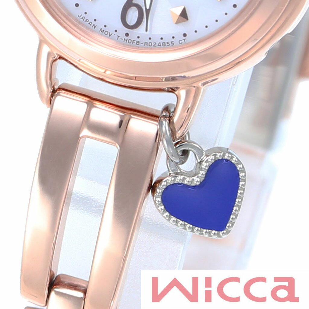 腕時計ギフトのパピヨンで買える「シチズン チャーム CITIZEN アクセサリー シチズン アクセサリー CITIZEN チャーム ウィッカ Wicca レディース P-399-03905 ハート ブルー シルバー 付け替え 人気 おしゃれ ファッション ブランド ギフト」の画像です。価格は1,100円になります。
