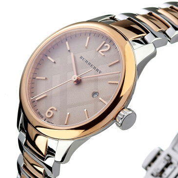 バーバリー 腕時計 BURBERRY 時計 バーバリー時計 ザ クラシック ラウンド The Classic Round レディース 女性 ピンクゴールド BU10117 人気 お洒落 ロンドン ブランド スイス製 スイスメイド シンプル ビジネス スタイリッシュ ラウンド ギフト プレゼント 高級 送料無料