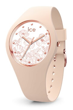 【5年保証対象】アイスウォッチ 腕時計 ICEWATCH 時計 アイス ウォッチ ICE WATCH アイス フラワー スプリング ヌード スモール ICE flower spring nude small レディース ホワイト 016663 ブランド かわいい ピンクゴールド 花 シンプル 人気 プレゼント 送料無料