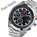 ポールスミス 腕時計 Paulsmith 時計 ポール スミス Paul smith ポールスミス時計 メンズ 男性 用 彼氏 夫 旦那 ブラック PS0110015 人気 お洒落 流行 ブランド クロノグラフ シンプル ビジネス スーツ プレゼント 送料無料 その1
