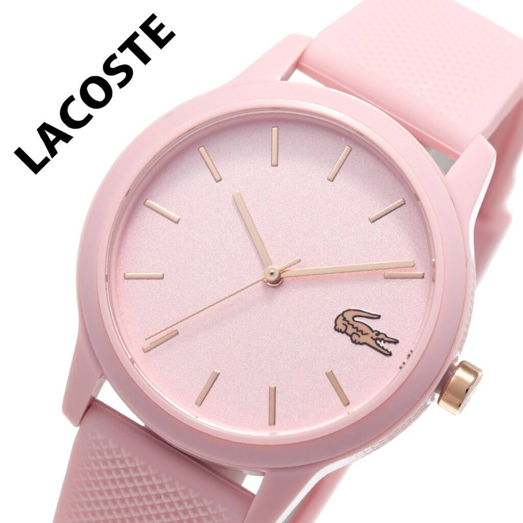 ラコステ 時計 LACOSTE 時計 ラコステ腕時計 LACOSTE腕時計 ユニセックス メンズ レディース ピンク LC2001065 [ 人気 ブランド ラコ おしゃれ ゴールド ファッション カジュアル ギフト プレゼント ゴルフ テニス スポーツ ウォッチ ラバー ベルト シリコン 軽量 軽い ]