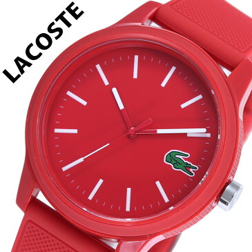 ラコステ 腕時計 LACOSTE 時計 ラコステ 時計 LACOSTE 腕時計 ユニセックス メンズ レディース レッド LC2010988 [ 新作 人気 ブランド 防水 カラフル おしゃれ カジュアル かわいい かっこいい ファッション シリコン ベルト 赤 ラバー テニス ゴルフ ゴルフウェア 誕生日 ]