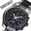 セイコー 腕時計 SEIKO 時計 セイコー時計 SEIKO腕時計 メンズ ブラック SNAB19P ...