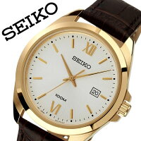 セイコー 腕時計 SEIKO 時計 セイコー時計 SEIKO腕時計 メンズ シルバー SUR284P1[ 人気 ブランド おすすめ 防水 革 革ベルト レザー ベルト カレンダー 逆輸入 限定 社会人 スーツ 仕事 ビジネス 営業 機能性 彼氏 旦那 夫 大人 かっこいい カジュアル スタイリッシュ 上品]