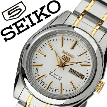 セイコー 腕時計 SEIKO 時計 セイコー時計 SEIKO腕時計 セイコーファイブ SEIKO5 レディース ホワイト SYMK19J1[ 人気 ブランド おすすめ 防水 日本製 ステンレス ベルト メタル カレンダー 逆輸入 社会人 仕事 スーツ 彼女 妻 嫁 奥さん 大人 スタイリッシュ おしゃれ 上品]