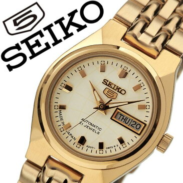 セイコー 腕時計 SEIKO 時計 セイコー時計 SEIKO腕時計 セイコーファイブ SEIKO5 レディース ホワイト SYMK46J1[ 人気 ブランド おすすめ 防水 日本製 ステンレス ベルト メタル カレンダー 逆輸入 社会人 仕事 スーツ 彼女 妻 嫁 奥さん 大人 スタイリッシュ おしゃれ 上品]