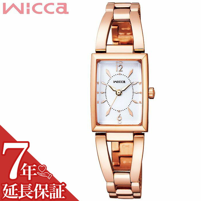 【5年保証対象】シチズン ウィッカ 腕時計 CITIZEN Wicca 時計 シチズン時計 CITIZEN腕時計 レディース ホワイト KF7-562-11 [ 正規品 人気 ブランド 防水 ソーラー お洒落 ファッション キレイ系 アクセサリー ジュエリー 可愛い レトロ 上品 シンプル クラシカル スーツ ]のサムネイル