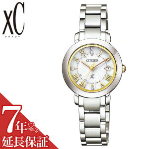 シチズン 腕時計 CITIZEN 時計 クロスシー xC レディース ホワイト ES9440-51P [ 正規品 電波 人気 ブランド 防水 クロノグラフ 軽い 強い 限定 ダイレクトフライト ワールドタイム カレンダー シンプル 仕事 スーツ プレゼント ギフト ]送料無料