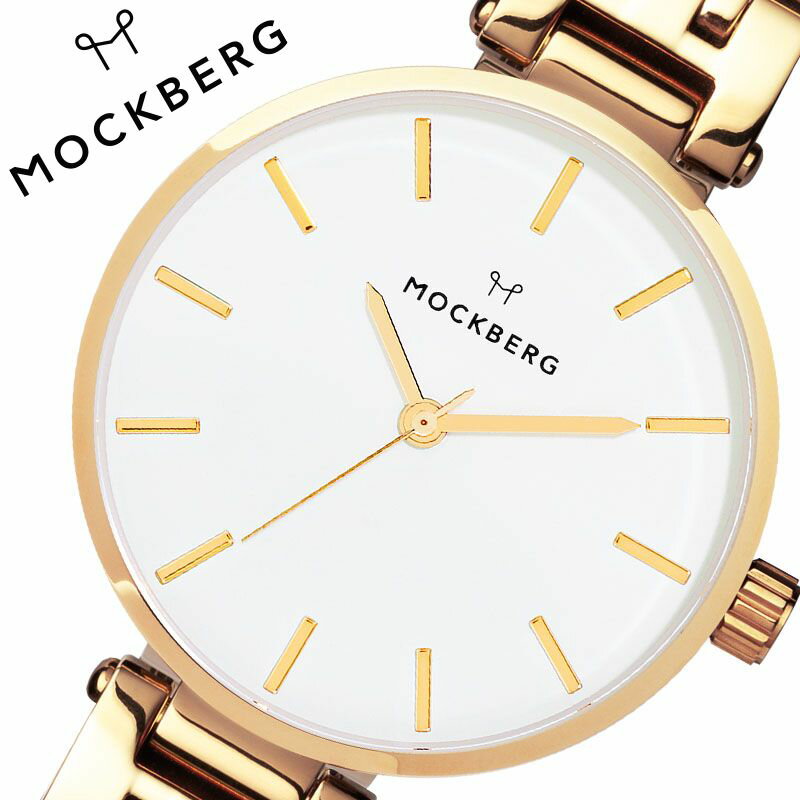 Other - モックバーグ 腕時計 MOCKBERG 時計 レディース ホワイト MO515 [ 人気 ブランド おすすめ おしゃれ かわいい ファッション メタル 大人 ビジネス 仕事 オフィス カジュアル シンプル 小さめ 華奢 薄型 軽量 高級感 ワンポイント 彼女 プレゼント ギフト ]