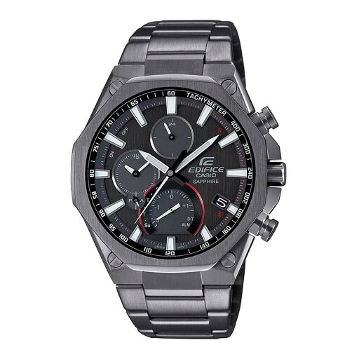 カシオ 腕時計 CASIO 時計 ソーラー エディフィス EDIFICE メンズ ブラック EQB-1100YDC-1AJF タフソーラー 人気 ブランド おしゃれ メタル 防水 頑丈 スポーツ アウトドア アクティブ モバイルリンク Bluetooth スマホ iPhone アイフォーン アンドロイド ランニング 運動