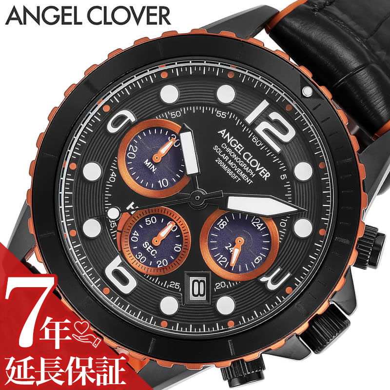 5年保証対象 エンジェルクローバー 腕時計 AngelClover 時計 エンジェル クローバー Angel Clover タイムクラフトダイバー TIME CRAFT DIVER メンズ ブラック TCD45BK-BK 正規品 新作 人気 ブ…