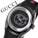 グッチ 腕時計 GUCCI 時計 シンク SYNC レディース ブラック YA137301 [ 人気 おすすめ 高級 ブランド 大人 かわいい かっこいい シェリーライン ラバー バンド マルチカラー カジュアル スポーティ ファッション ペアウォッチ ペアコーデ おそろい 彼女 ギフト プレゼント ] その1