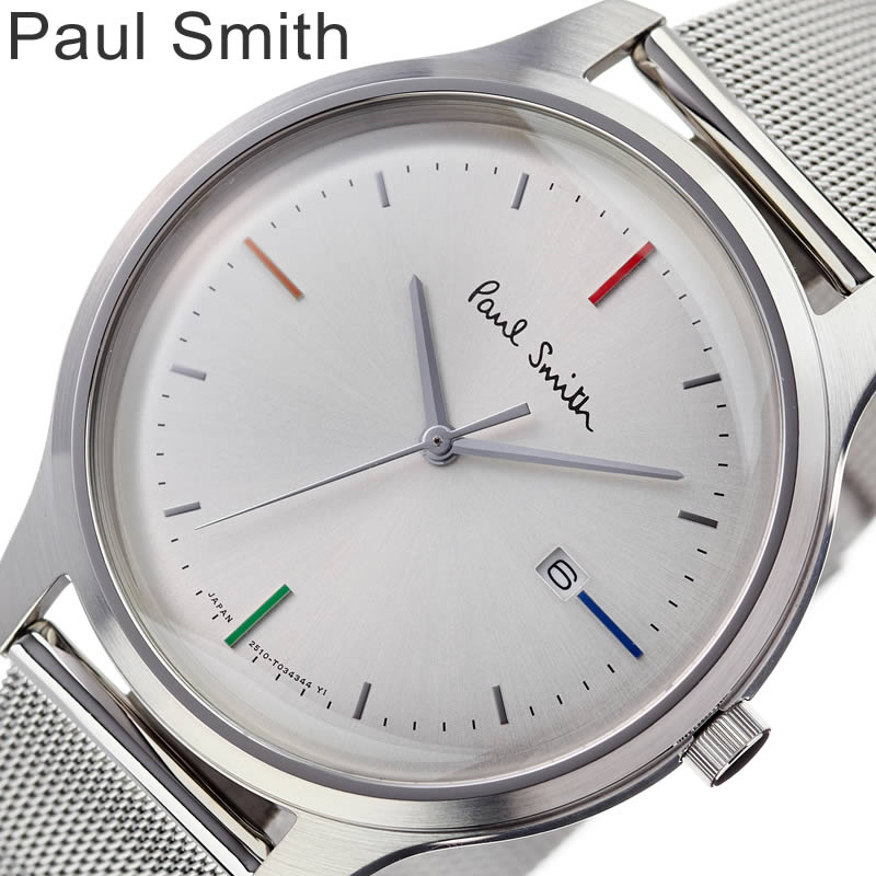 ポールスミス 腕時計 Paulsmith 時計 ポール スミス Paul smith ザ シティ The City メンズ シルバー BC5-415-11 [ ...