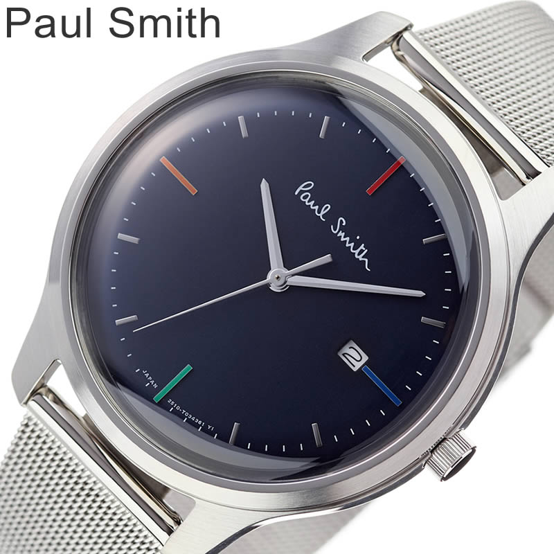 ポールスミス 腕時計 ポールスミス 腕時計 Paulsmith 時計 ポール スミス Paul smith ザ シティ The City メンズ ダークブルー BC5-415-71 [ 人気 高級 トレンド ブランド ビジネス スーツ 社会人 おすすめ オシャレ シンプル イギリス 恋人 誕生日 記念日 プレゼント ギフト ]