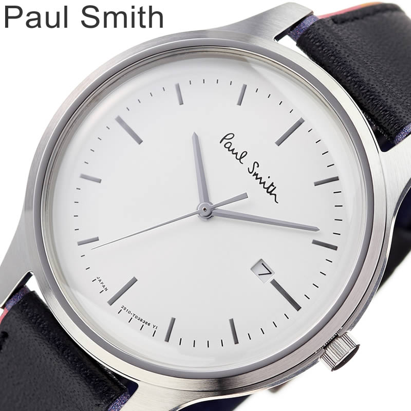 [当日出荷] ポールスミス 腕時計 Paulsmith 時計 ポール スミス Paul smith ザ シティ The City メンズ ホワイト BC5-415-90 [ 人気 高級 トレンド ブランド ビジネス スーツ 社会人 おすすめ オシャレ シンプル イギリス 恋人 誕生日 記念日 プレゼント ギフト ]