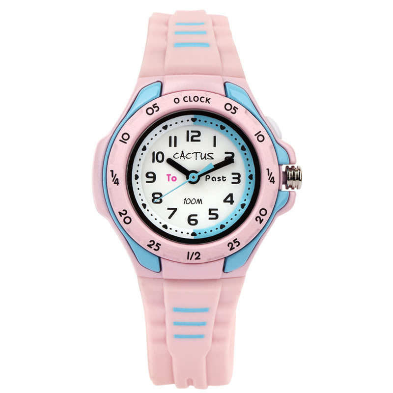 キッズウォッチ カクタス 腕時計 CACTUS 時計 キッズ ホワイト CAC-116-M05 [ こども 小学校 低学年 中学年 塾 塾通い 旅行 クラブ 合宿 人気 ブランド おすすめ おしゃれ 男の子 女の子 男子 女子 息子 娘 子供 子ども 孫 小学生 幼稚園 かわいい 遠足 プレゼント ]