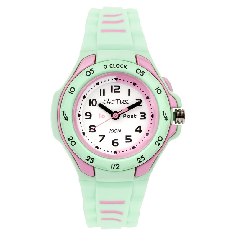 キッズウォッチ カクタス 腕時計 CACTUS 時計 キッズ ホワイト CAC-116-M12 [ こども 小学校 低学年 中学年 塾 塾通い 旅行 クラブ 合宿 人気 ブランド おすすめ おしゃれ 男の子 女の子 男子 女子 息子 娘 子供 子ども 孫 小学生 幼稚園 かわいい 遠足 プレゼント ]