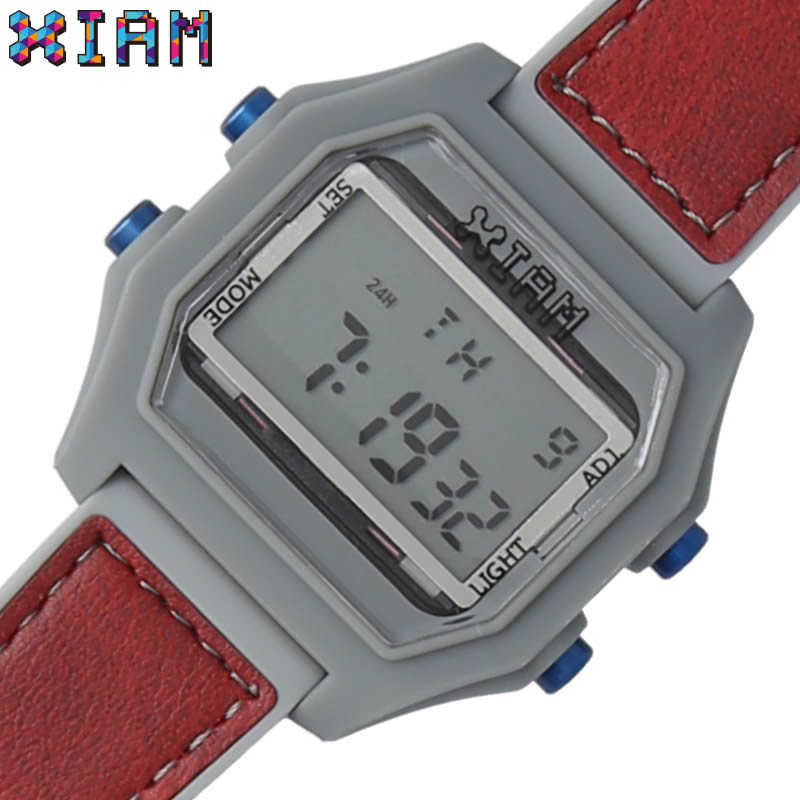 Rakuten - アイアムザウォッチ 腕時計 I am the watch 時計 メンズ レディース グレー IAM-KIT527 [ 人気 ブランド おしゃれ ファッション カジュアル デジタル レトロ カラフル かわいい 親子 ペア お揃い お揃コーデ ]