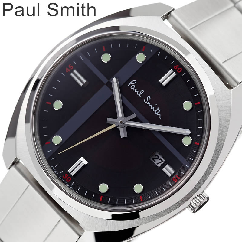 ポールスミス 腕時計 Paulsmith 時計 ポール スミス Paul smith クローズドアイズ Closed eyes メンズ ブラック KH2-812-51 [ 人気 高級 トレンド ブランド ビジネス スーツ 社会人 おすすめ オシャレ シンプル イギリス 恋人 誕生日 記念日 プレゼント ギフト ]