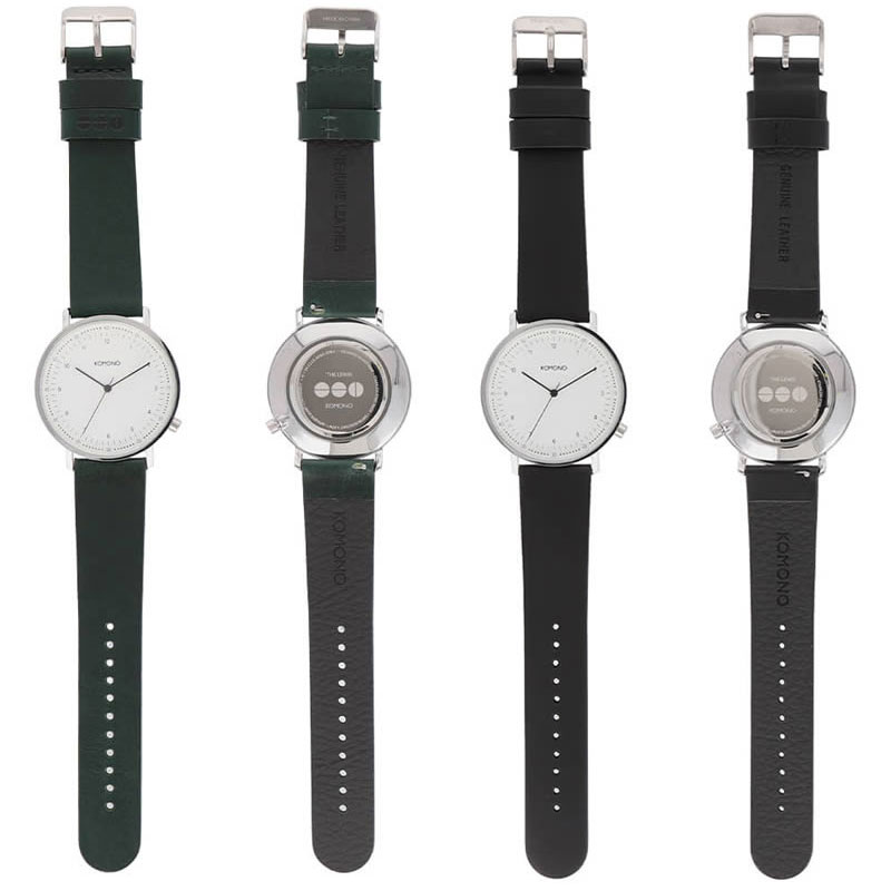 【ペア価格】ペアウォッチ コモノ 腕時計 KOMONO 時計 ハーロウ ルイス メンズ レディース 男性 女性 セットペア ウォッチ シンプル ホワイト レッド ボルドー グリーン 薄型 彼氏 彼女 恋人 夫婦 記念 夫 妻 カップル お揃い クリスマス 人気 プレゼント ギフト おすすめ