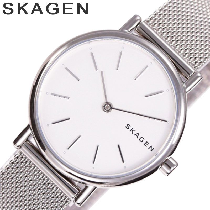 スカーゲン 腕時計 SKAGEN 時計 スカーゲン 時計 SKAGEN 腕時計 シグネチャー SIGNATUR レディース ホワイト SKW2692 人気 ブランド おすすめ おしゃれ 北欧 ラウンド アナログ シンプル カジ…