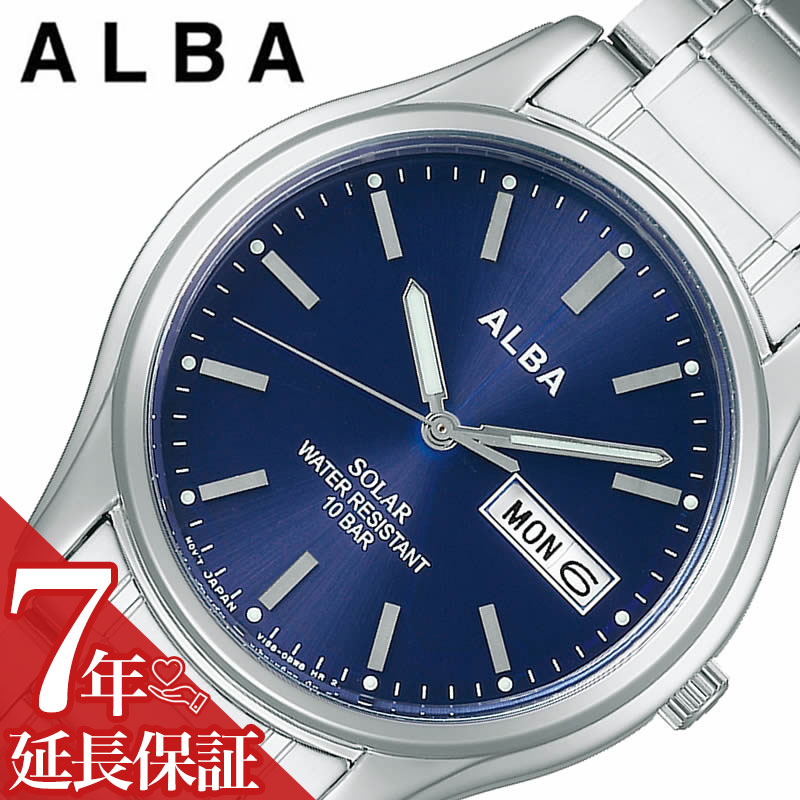 【5年保証対象】セイコー 腕時計 SEIKO 時計 アルバ ALBA メンズ ネイビー AEFD569 [ 人気 ブランド おすすめ おしゃれ シンプル ビジネス ファッション 社会人 記念日 誕生日 プレゼント ギフト ]