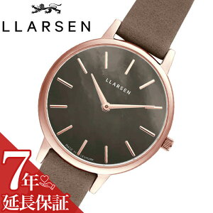 エルラーセン 腕時計 LLARSEN 時計 エルラーセン 時計 LLARSEN 腕時計 キャロライン Caroline レディース ブラックシェル LL146RSBGY [ ローズゴールド 人気 ブランド シンプル おしゃれ プレゼント ギフト ]送料無料