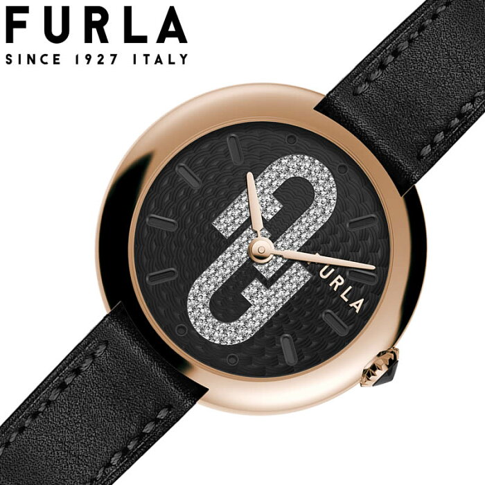 【国内正規品】フルラ 腕時計 FURLA 時計 コージー COSY レディース 女性 ブラック WW00005008L3 人気 おしゃれ かわいい 可愛い 新作 流行 ブランド レザー ベルト 革ベルト きれいめ 華奢 小さめ イタリア 女性 ギフト 誕生日 プレゼント