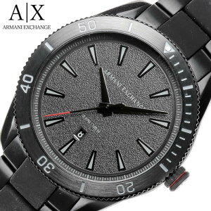 アルマーニ エクスチェンジ 時計 ARMANI EXCHANGE 腕時計 エンゾ ENZO メンズ/ブラック AX1826 [ 人気 ブランド 防水 クール ファッション 男性 夫 旦那 彼氏 スーツ ステンレス おしゃれ 就職 祝い クロノ AX アナログ 高級 ビジネス メタル プレゼント ギフト ]送料無料