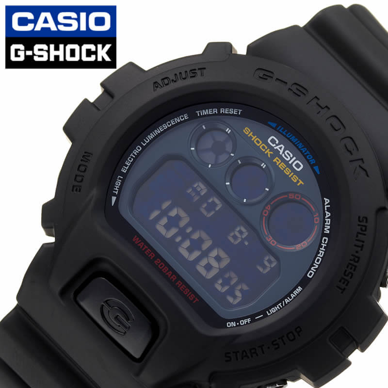 カシオ 腕時計 CASIO 時計 カシオ CASIO ジー ショック Gショック G-SHOCK 6900 男性 向け メンズ DW-6900BMC-1 人気 おすすめ おしゃれ ブランド プレゼント ギフト キャンプ フェス 登山