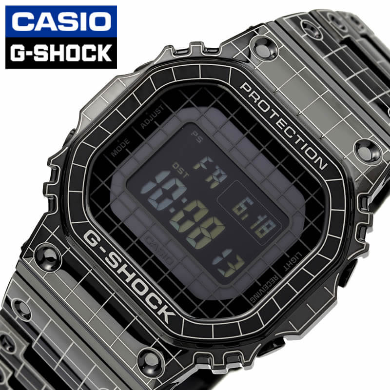 カシオ 腕時計 CASIO 時計 カシオ CASIO ジー ショック フルメタル Gショック G-SHOCK FULL METAL GMW-B5000 男性 向け メンズ 電波ソーラー 電波 GMW-B5000CS-1 人気 おすすめ おしゃれ ブランド プレゼント ギフト キャンプ フェス 登山