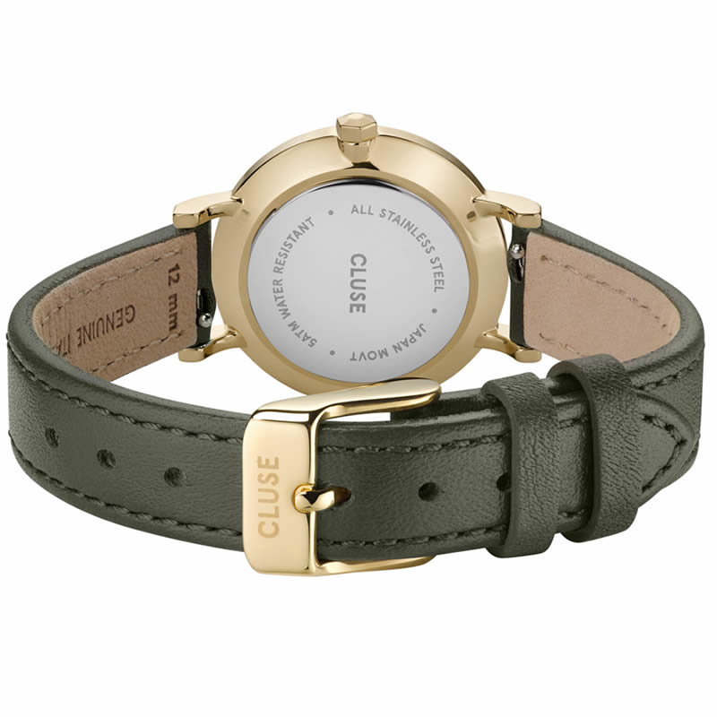 クルース 腕時計 CLUSE 時計 クルース CLUSE ボーホーチック プチ Boho Chic Petite Leather Green Gold Colour 女性 向け レディース CW10503 スタイリスト ドラマ 人気 おすすめ おしゃれ ブランド プレゼント ギフト