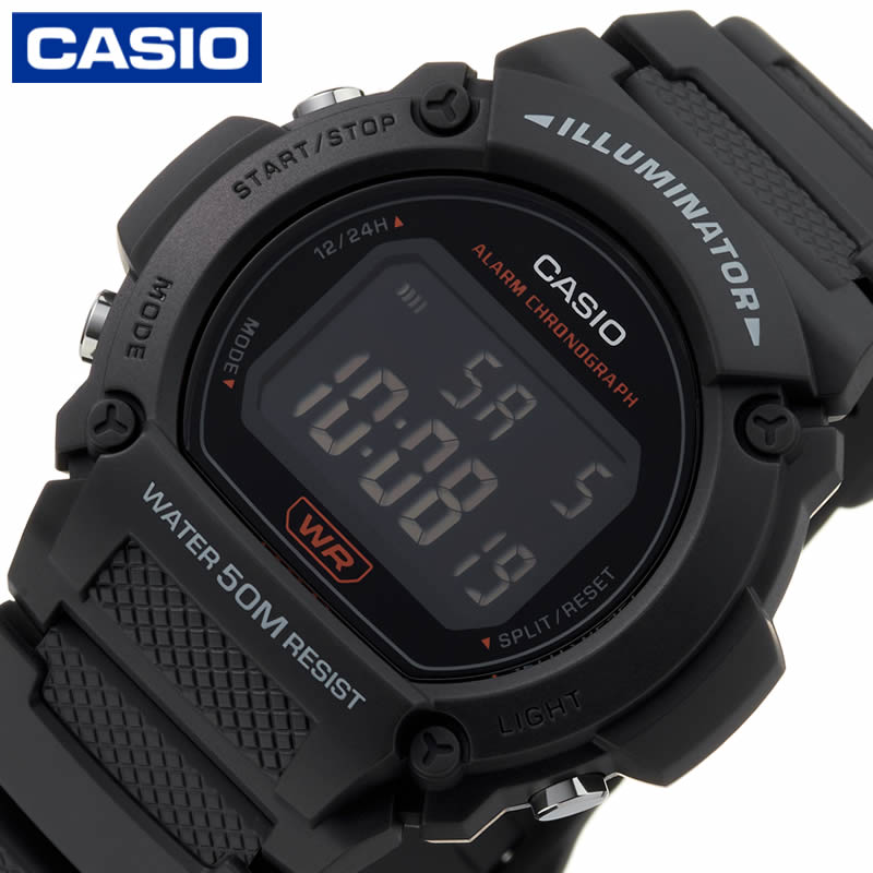 カシオ 腕時計 CASIO 時計 カシオ CASIO デジタル スタンダード STANDARD 男性 向け メンズ W-219H-8B 人気 おすすめ おしゃれ ブランド プレゼント ギフト