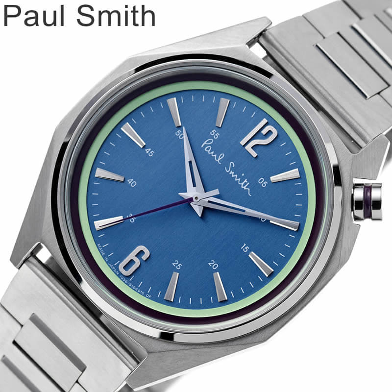 ポールスミス 腕時計 ポールスミス 腕時計 Paul Smith 時計 ポール スミス 腕時計 時計 ポールスミス paulsmith オクタゴン Octagon 男性 向け メンズ クォーツ 電池式 BT4-117-93 人気 おすすめ おしゃれ ブランド プレゼント ギフト