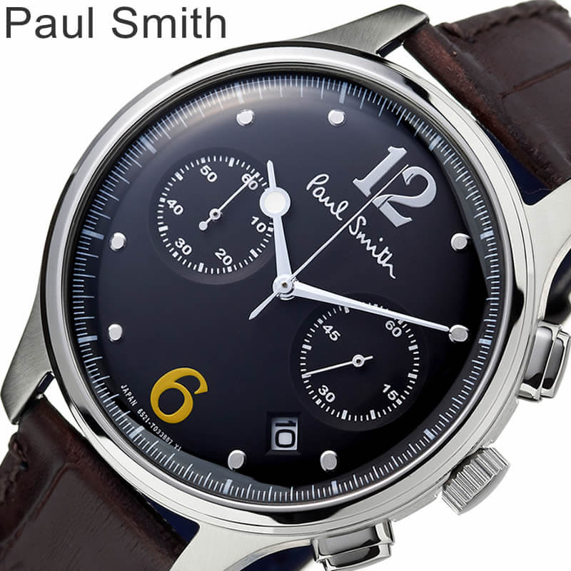 ポールスミス 腕時計 Paul Smith 時計 ポール スミス 腕時計 時計 ポールスミス paulsmith シティ ツーカウンター クロノグラフ The City Two Counter Chronograph 男性 向け メンズ クォーツ 電池式 BX2-019-52 人気 おすすめ おしゃれ ブランド プレゼント ギフト