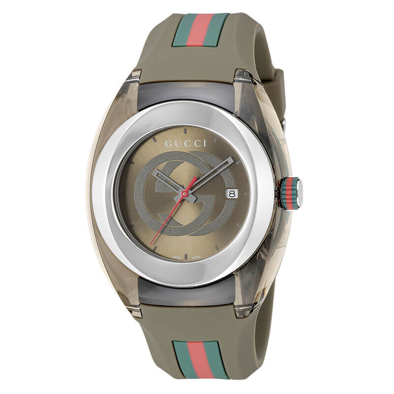 グッチ 腕時計 GUCCI 時計 シンク SYNC 男性 向け メンズ クォーツ 電池式 YA137106 かっこいい 彼氏 夫 人気 おすすめ おしゃれ ブランド 記念日 誕生日 プレゼント ギフト