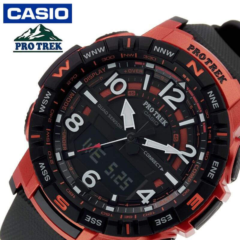 プロトレック カシオ 腕時計 CASIO 時計 プロトレック PROTREK 男性 向け メンズ クォーツ 電池式 PRT-B50-4 かっこいい 彼氏 夫 人気 おすすめ おしゃれ ブランド 記念日 誕生日 プレゼント ギフト