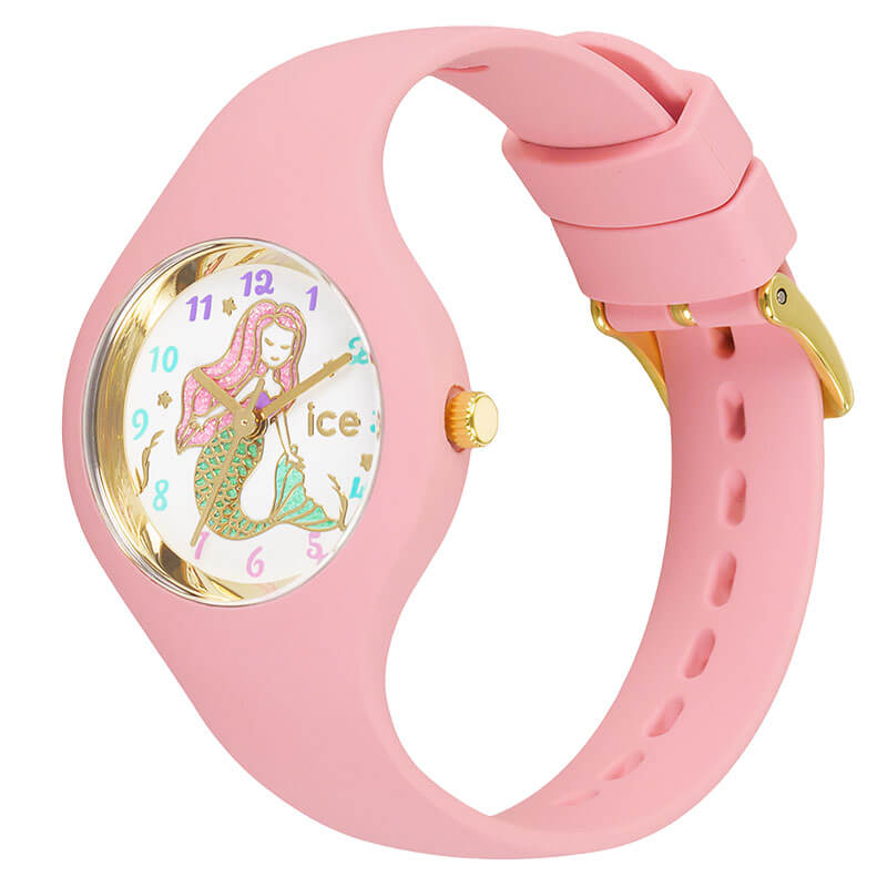 アイスウォッチ 腕時計 ICEWATCH 時計 キッズ 子供 アイス ウォッチ ICE WATCH ファンタジア スモール fantasia 020945 マーメイド ピンク カラフル ラバー シリコン ベルト バンド 可愛い かわいい ママ 保育士 人気 おすすめ おしゃれ ブランド プレゼント ギフト
