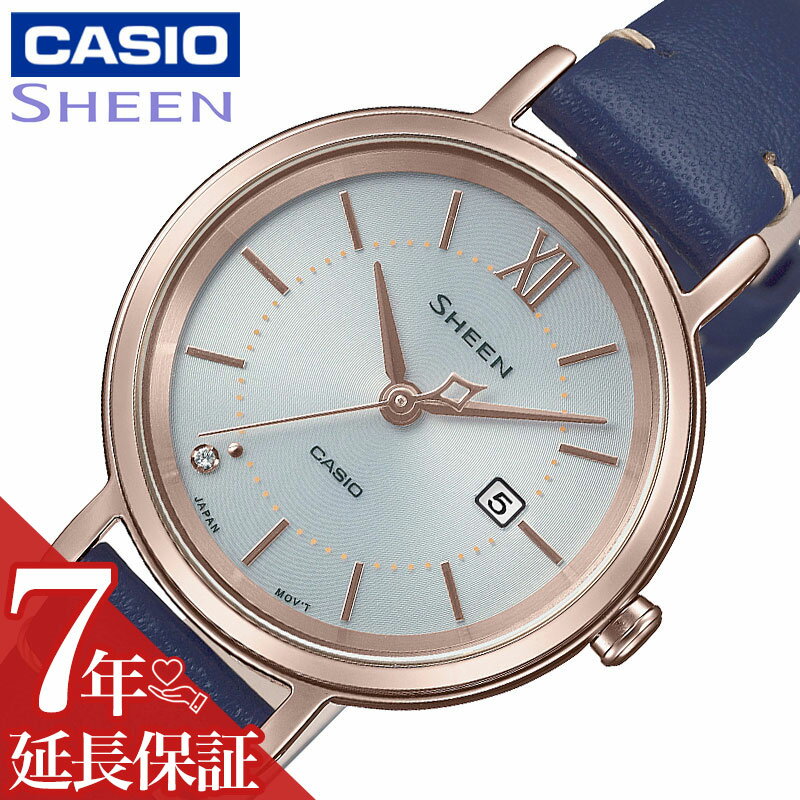 カシオ シーン 腕時計 カシオ 腕時計 CASIO 時計 シーン SHEEN 女性 向け レディース ソーラークォーツ SHS-D300CGL-7BJF かわいい 華奢 小ぶり 小さめ 人気 おすすめ おしゃれ ブランド 記念日 誕生日 プレゼント ギフト