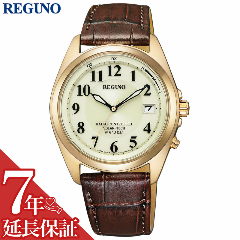 Zenith - 【最大5,600円引き】【20％OFF】シチズン 腕時計 レグノ CITIZEN REGUNO メンズ ライトゴールド ブラウン 時計 電波ソーラー クォーツ ソーラー 電波時計 スタンダード シリーズ KS3-123-80 人気 おすすめ おしゃれ ブランド 実用 ビジネス カジュアル ファッション 話題