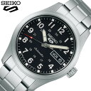 セイコー 腕時計 ファイブスポーツ Field Sports Style SEIKO 5 SPORTS メンズ ブラック シルバー 時計 機械式 自動巻き SBSA197 人気 おすすめ おしゃれ ブランド 実用 ビジネス カジュアル ファッション 話題 本格派 プレゼント ギフト(2)