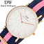 ダニエル ウェリントン 腕時計 Daniel Wellington 時計 ダニエルウェリントン 女性 向け レディース 可愛い かわいい 華奢 小ぶり 小さめ ホワイト ネイビー シンプル W-DW00100033 人気 おすすめ おしゃれ ブランド 誕生日 記念日 プレゼント ギフト 娘 彼女 妻 奥さん