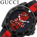 グッチ 腕時計 GUCCI 時計 ダイヴ DIVE メンズ YA136214 男性 ネイビー レッド イタリア ブランド 高級 人気 ファッション 仕事 大人 おすすめ おしゃれ ブランド プレゼント ギフト その1